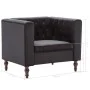 Sessel aus schwarzem Samt von vidaXL, Sessel - Ref: Foro24-247012, Preis: 236,30 €, Rabatt: %