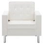 Sillón de cuero sintético blanco | Foro24.es | Tu tienda online para hogar, jardín y más Foro24.es
