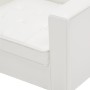 Sillón de cuero sintético blanco | Foro24.es | Tu tienda online para hogar, jardín y más Foro24.es