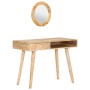 Tocador de madera maciza de mango 100x50x76 cm de vidaXL, Tocadores para dormitorios - Ref: Foro24-289636, Precio: 203,44 €, ...