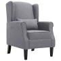 Sillón de tela gris oscuro de vidaXL, Sillones - Ref: Foro24-248616, Precio: 224,09 €, Descuento: %