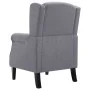 Sillón de tela gris oscuro de vidaXL, Sillones - Ref: Foro24-248616, Precio: 224,09 €, Descuento: %