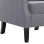 Sillón de tela gris oscuro de vidaXL, Sillones - Ref: Foro24-248616, Precio: 224,09 €, Descuento: %