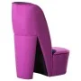 Sillón con forma de zapato de tacón terciopelo morado de vidaXL, Sillones - Ref: Foro24-248645, Precio: 215,15 €, Descuento: %