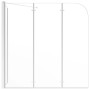 Transparente Duschwand aus gehärtetem Glas, 120 x 69 x 130 cm von vidaXL, Duschtüren - Ref: Foro24-146227, Preis: 218,38 €, R...