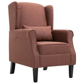 Brauner Stoffsessel von vidaXL, Sessel - Ref: Foro24-248617, Preis: 222,42 €, Rabatt: %