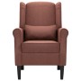 Brauner Stoffsessel von vidaXL, Sessel - Ref: Foro24-248617, Preis: 225,54 €, Rabatt: %