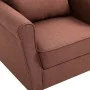 Sillón de tela marrón de vidaXL, Sillones - Ref: Foro24-248617, Precio: 222,22 €, Descuento: %