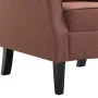 Sillón de tela marrón de vidaXL, Sillones - Ref: Foro24-248617, Precio: 222,22 €, Descuento: %