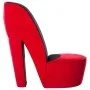 Armchair in the shape of a red velvet high heel shoe by vidaXL, Armchairs - Ref: Foro24-248644, Price: 169,87 €, Discount: %