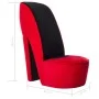 Armchair in the shape of a red velvet high heel shoe by vidaXL, Armchairs - Ref: Foro24-248644, Price: 169,87 €, Discount: %