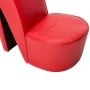 Schuhförmiger Sessel mit rotem Kunstlederabsatz. von vidaXL, Sessel - Ref: Foro24-248646, Preis: 198,68 €, Rabatt: %