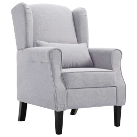 Light gray fabric armchair by vidaXL, Armchairs - Ref: Foro24-248615, Price: 222,91 €, Discount: %