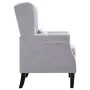Hellgrauer Stoffsessel von vidaXL, Sessel - Ref: Foro24-248615, Preis: 222,91 €, Rabatt: %