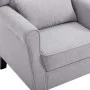 Hellgrauer Stoffsessel von vidaXL, Sessel - Ref: Foro24-248615, Preis: 222,91 €, Rabatt: %