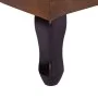 Chesterfield-Sessel und Fußstütze aus braunem Kunstleder von vidaXL, Sessel - Ref: Foro24-281277, Preis: 518,10 €, Rabatt: %