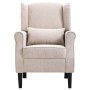 Sillón de tela beige by vidaXL, Armchairs - Ref: Foro24-248614, Price: 260,27 €, Discount: %