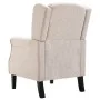 Sillón de tela beige de vidaXL, Sillones - Ref: Foro24-248614, Precio: 271,44 €, Descuento: %