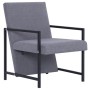 Sillón de tela gris claro von vidaXL, Sessel - Ref: Foro24-282155, Preis: 83,33 €, Rabatt: %