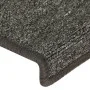 Treppenstufenteppiche 15 Stk. grau und schwarz 65x21x4cm von vidaXL, Treppenmatten - Ref: Foro24-326197, Preis: 64,37 €, Raba...