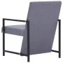 Sillón de tela gris claro von vidaXL, Sessel - Ref: Foro24-282155, Preis: 82,33 €, Rabatt: %