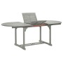 Conjunto de comedor de jardín de 5 piezas (150-200 cm) x 100