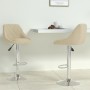 Cream velvet kitchen stool 2 units by vidaXL, Kitchen stools - Ref: Foro24-335304, Price: 143,34 €, Discount: %