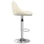 Cremefarbener Küchenhocker aus Samt, 2 Einheiten von vidaXL, Küchenhocker - Ref: Foro24-335304, Preis: 141,22 €, Rabatt: %