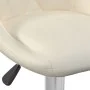 Cremefarbener Küchenhocker aus Samt, 2 Einheiten von vidaXL, Küchenhocker - Ref: Foro24-335304, Preis: 141,22 €, Rabatt: %
