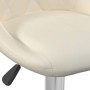 Cremefarbener Küchenhocker aus Samt, 2 Einheiten von vidaXL, Küchenhocker - Ref: Foro24-335304, Preis: 143,34 €, Rabatt: %