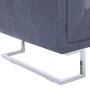 Grauer Würfelsessel aus Wildlederimitat von vidaXL, Sessel - Ref: Foro24-282154, Preis: 204,18 €, Rabatt: %
