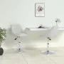 Esszimmerstühle 2 Einheiten aus weißem Kunstleder von vidaXL, Essstühle - Ref: Foro24-335159, Preis: 122,52 €, Rabatt: %