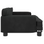 Hundebett aus schwarzem Samt, 70 x 45 x 30 cm von vidaXL, Betten für Hunde - Ref: Foro24-171886, Preis: 92,03 €, Rabatt: %