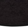 Alfombra lavable antideslizante gris antracita φ120 cm