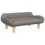 Taupegraues Hundebett aus Stoff, 70 x 40 x 24 cm von vidaXL, Betten für Hunde - Ref: Foro24-171949, Preis: 72,50 €, Rabatt: %
