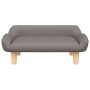 Taupegraues Hundebett aus Stoff, 70 x 40 x 24 cm von vidaXL, Betten für Hunde - Ref: Foro24-171949, Preis: 80,11 €, Rabatt: %