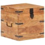Stamm aus massivem Akazienholz, 40x40x40 cm von vidaXL, Aufbewahrungskisten - Ref: Foro24-289639, Preis: 152,90 €, Rabatt: %