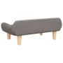 Taupegraues Hundebett aus Stoff, 70 x 40 x 24 cm von vidaXL, Betten für Hunde - Ref: Foro24-171949, Preis: 80,11 €, Rabatt: %