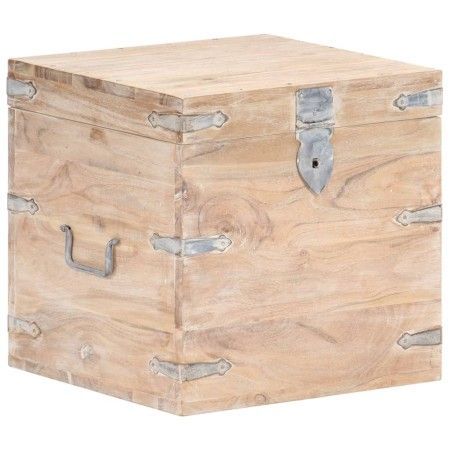 Stamm aus massivem Akazienholz, 40x40x40 cm von vidaXL, Aufbewahrungskisten - Ref: Foro24-289640, Preis: 111,04 €, Rabatt: %