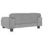 Cama para perros de terciopelo gris claro 70x45x30 cm de vidaXL, Camas para perros - Ref: Foro24-171883, Precio: 88,14 €, Des...