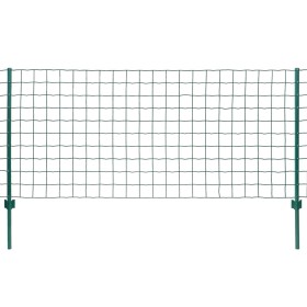 Euro Valla de acero verde 20x1 m