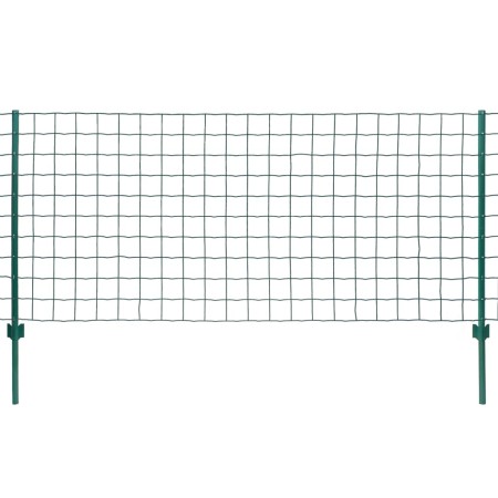 Euro Valla de acero verde 20x1 m