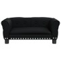 Schwarzes Hundebett aus Kunstleder, 70x45x30 cm von vidaXL, Betten für Hunde - Ref: Foro24-171831, Preis: 81,24 €, Rabatt: %