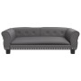 Hundebett aus grauem Kunstleder, 95 x 55 x 30 cm von vidaXL, Betten für Hunde - Ref: Foro24-171820, Preis: 92,47 €, Rabatt: %