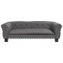 Hundebett aus grauem Kunstleder, 95 x 55 x 30 cm von vidaXL, Betten für Hunde - Ref: Foro24-171820, Preis: 82,95 €, Rabatt: %