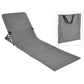 HI Klappbare Strandkorbmatte PVC grau von HI, Liegen - Ref: Foro24-423980, Preis: 28,22 €, Rabatt: %