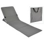 HI Gray PVC folding beach chair mat by HI, Loungers - Ref: Foro24-423980, Price: 28,22 €, Discount: %