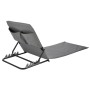 HI Gray PVC folding beach chair mat by HI, Loungers - Ref: Foro24-423980, Price: 28,22 €, Discount: %