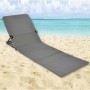 HI Gray PVC folding beach chair mat by HI, Loungers - Ref: Foro24-423980, Price: 28,22 €, Discount: %
