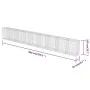 Muro de gaviones con cubiertas acero galvanizado 900x50x100 cm de vidaXL, Paneles de vallas - Ref: Foro24-143588, Precio: 426...